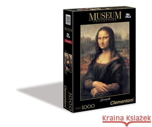 Puzzle 1000 Museum Louvre Mona Lisa  8005125314133 Clementoni - książka