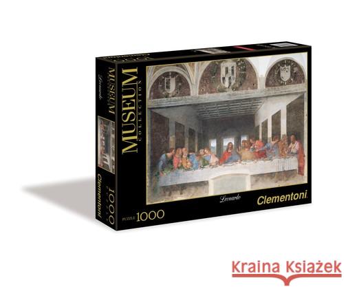 Puzzle 1000 Museum Ostatnia Wieczerza  8005125314478 Clementoni - książka