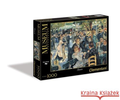 Puzzle 1000 Museum Renoir - Bal du Moulin...  8005125314126 Clementoni - książka