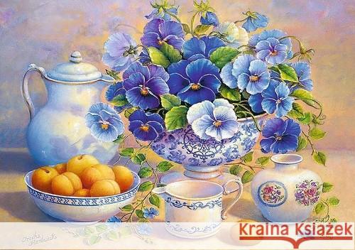 Puzzle 1000 Niebieski bukiet TREFL  5900511104660 Trefl - książka