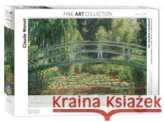 Puzzle 1000 Ogród japoński, Monet Monet, Claude 0628136608275 Eurographics - książka