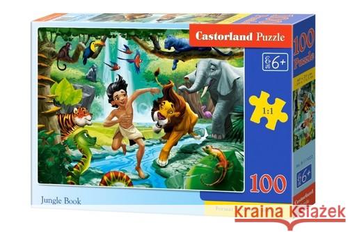 Puzzle 100 Jungle Book CASTOR  5904438111022 Castorland - książka
