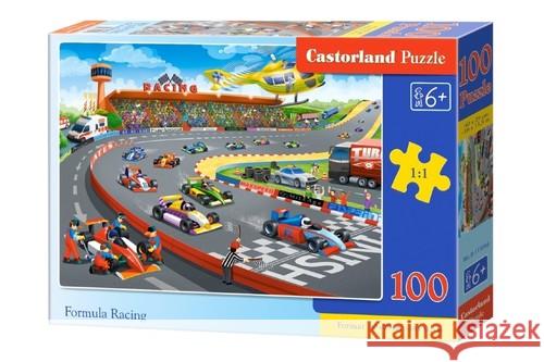 Puzzle 100 Racing CASTOR  5904438111046 Castorland - książka