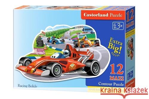 Puzzle 12 maxi Racing Bolide CASTOR  5904438120208 Castorland - książka