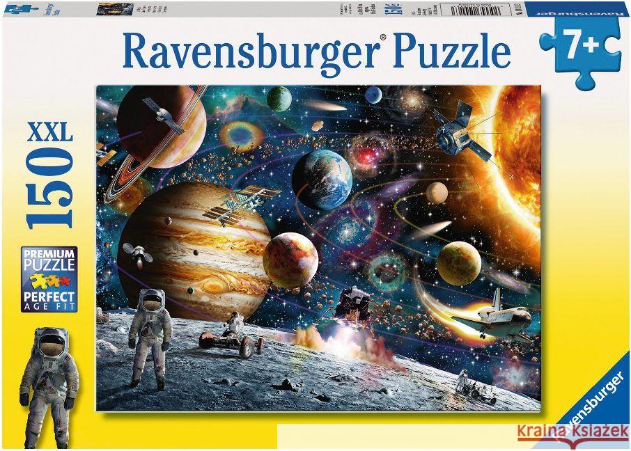 Puzzle 150 Przestrzeń kosmiczna XXL  4005556100163 Ravensburger Verlag - książka