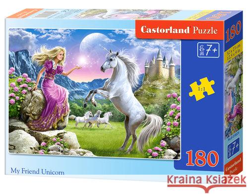 Puzzle 180 My Friend Unicorn CASTOR  5904438018024 Castor - książka