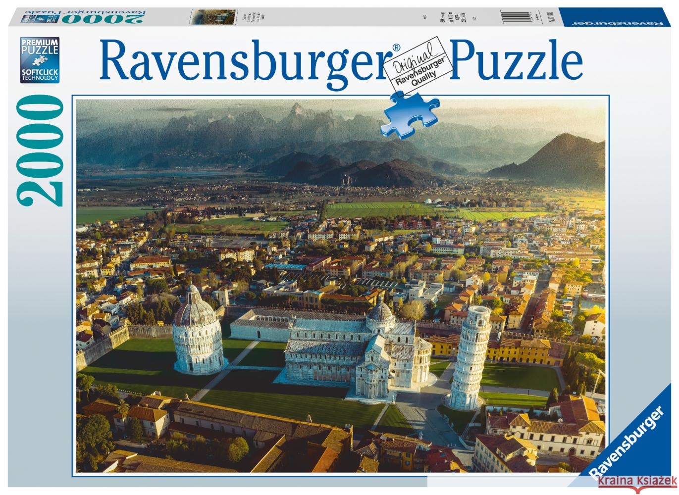 Puzzle 2000 Piza  4005556171132 Ravensburger Spieleverlag - książka