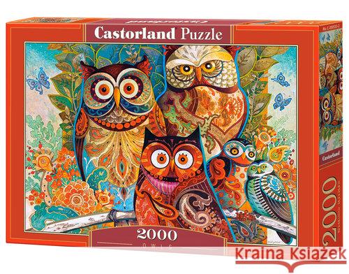 Puzzle 2000 Sowy CASTOR  5904438200535 Castor - książka