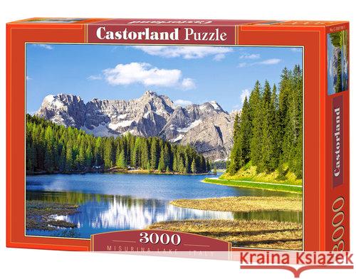 Puzzle 3000 Jezioro Misurina - Włochy CASTOR  5904438300198 Castor - książka