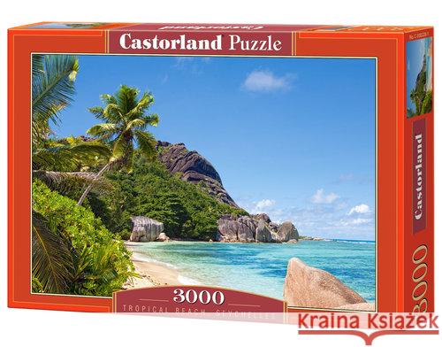 Puzzle 3000 Plaża tropikalna CASTOR  5904438300228 Castor - książka