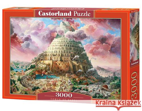 Puzzle 3000 Wieża Babel CASTOR  5904438300563 Castorland - książka
