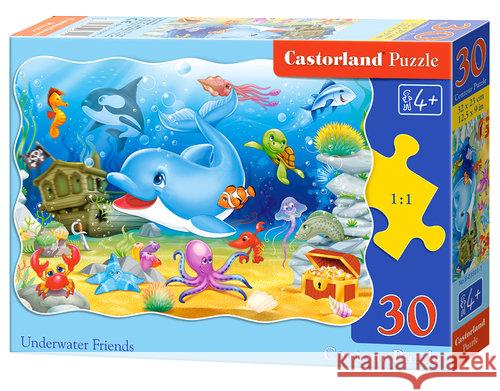 Puzzle 30 Podwodni przyjaciele CASTOR  5904438003501 Castor - książka