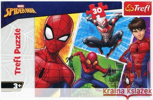 Puzzle 30 Spider-Man i Miguel TREFL  5900511182422 Trefl - książka