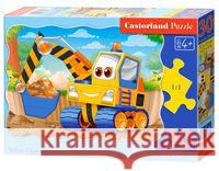 Puzzle 30 Żółta koparka CASTOR  5904438003464 Castor - książka