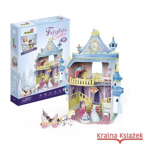 Puzzle 3D Domek dla lalek Fairytale Castle  6944588208097 Cubic Fun - książka