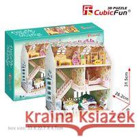 Puzzle 3D Dreamy Domek dla lalek  6944588206451 Cubic Fun - książka
