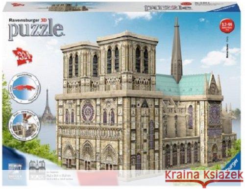 Puzzle 3D Katedra Notre Dame  4005556125234 TM Toys - książka
