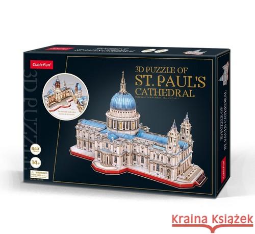 Puzzle 3D Katedra Św. Pawła w Londynie  6944588202705 Cubic Fun - książka