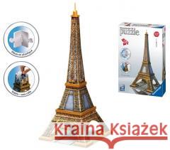 Puzzle 3D Wieża Eiffla Ravensburger 4005556125562 Ravensburger - książka