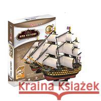 Puzzle 3D Żaglowiec HMS Victory  6944588240196 Cubic Fun - książka