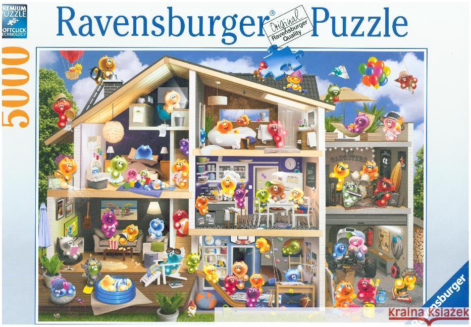 Puzzle 5000 Dom dla lalek  4005556174348 Ravensburger Verlag - książka