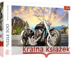 Puzzle 500 Czarny motocykl TREFL  5900511373844 Trefl - książka