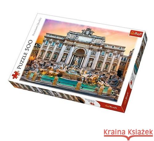 Puzzle 500 Fontanna di Trevi TREFL  5900511372922 Trefl - książka