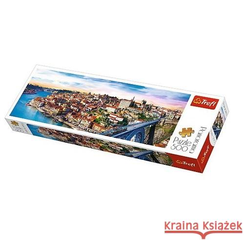Puzzle 500 Panorama - Porto Portugalia TREFL  5900511295023 Trefl - książka