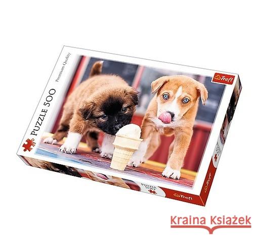 Puzzle 500 Pora na lody TREFL  5900511372724 Trefl - książka