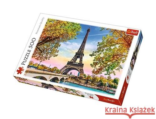 Puzzle 500 Romantyczny Paryż TREFL  5900511373301 Trefl - książka