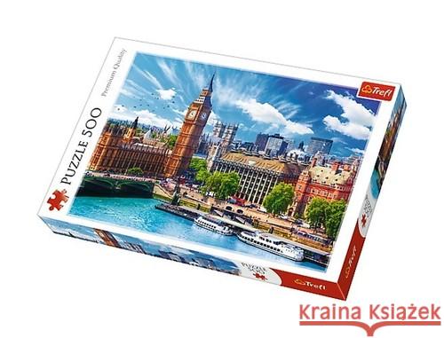 Puzzle 500 Słoneczny Londyn TREFL  5900511373295 Trefl - książka