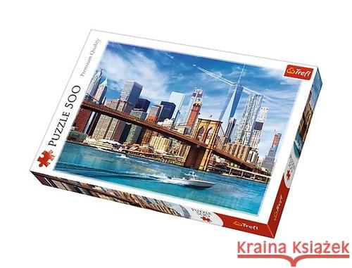 Puzzle 500 Widok na Nowy Jork TREFL  5900511373318 Trefl - książka