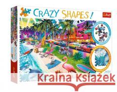 Puzzle 600 Crazy Shapes Plaża w Miami TREFL  5900511111323 Trefl - książka
