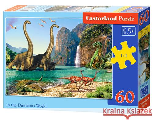 Puzzle 60 Świat Dinozaurów CASTOR  5904438006922 Castorland - książka