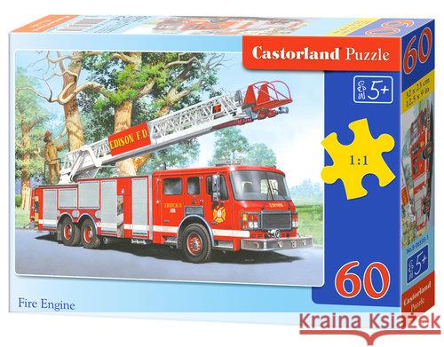 Puzzle 60 Wóz strażacki CASTOR  5904438006595 Castor - książka