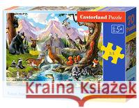 Puzzle 70 Forest Animals CASTOR  5904438070091 Castorland - książka