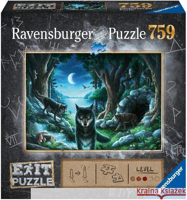 Puzzle 759 EXIT Wilk  4005556150281 Ravensburger Verlag - książka