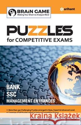 Puzzle Competitive Exam (E) Arihant Experts 9789313160298 Arihant Publication India Limited - książka