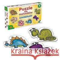 Puzzle dla maluszków - dinozaury ALEX  5906018005424 Z.P. Alexander - książka