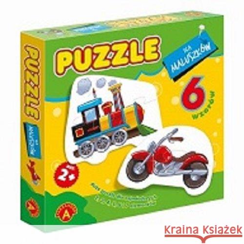 Puzzle dla maluszków - lokomotywa ALEX Alexander 5906018017342 Alexander - książka