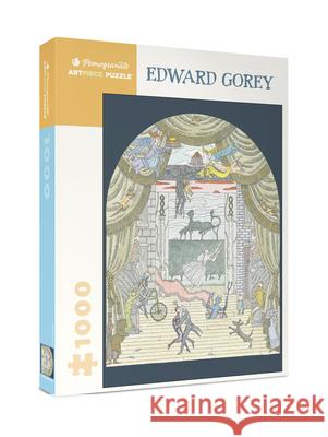 Puzzle-Edward Gorey Gorey, Edward 9780764932236 POMEGRANATE EUROPE - książka