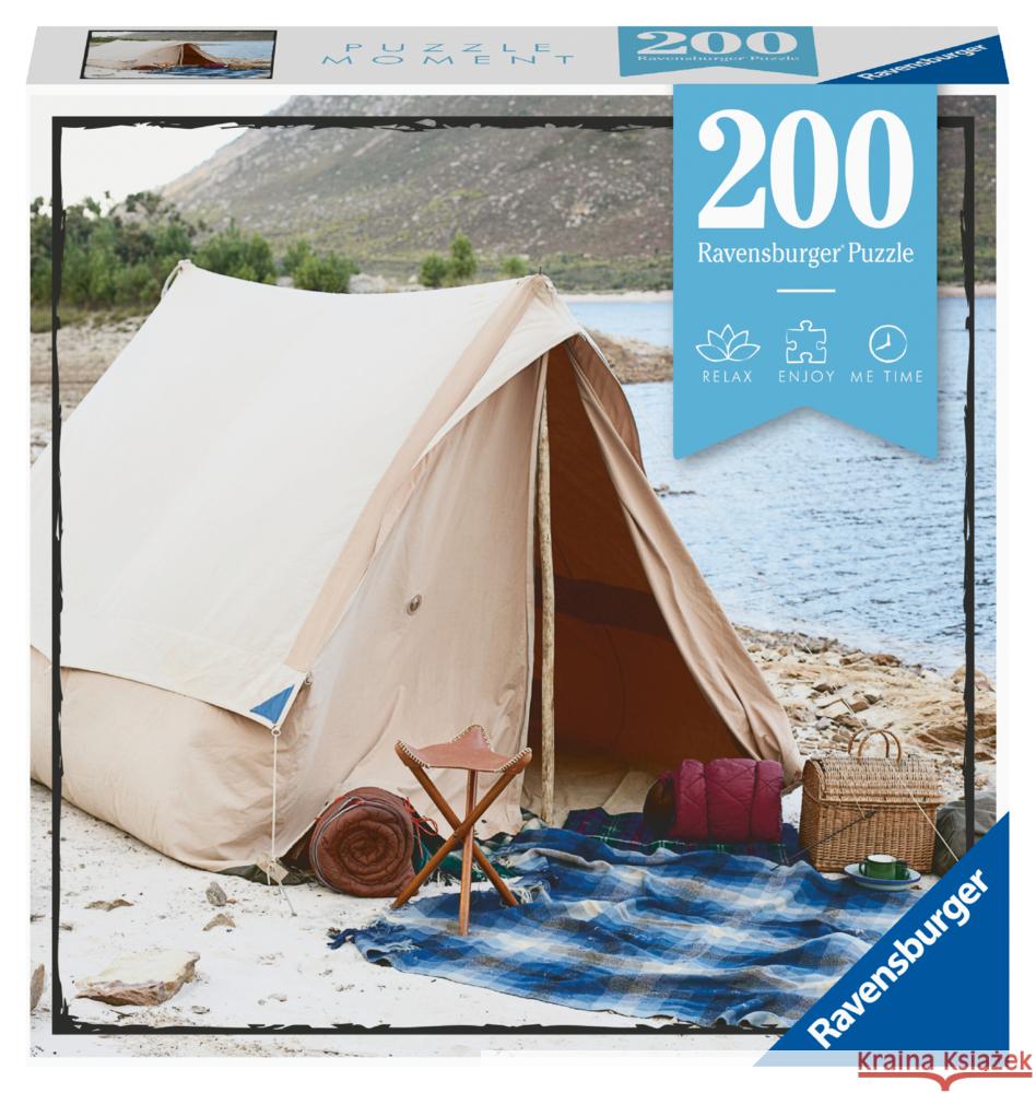 Puzzle Moment 200 Camping  4005556133086 Ravensburger Spieleverlag - książka