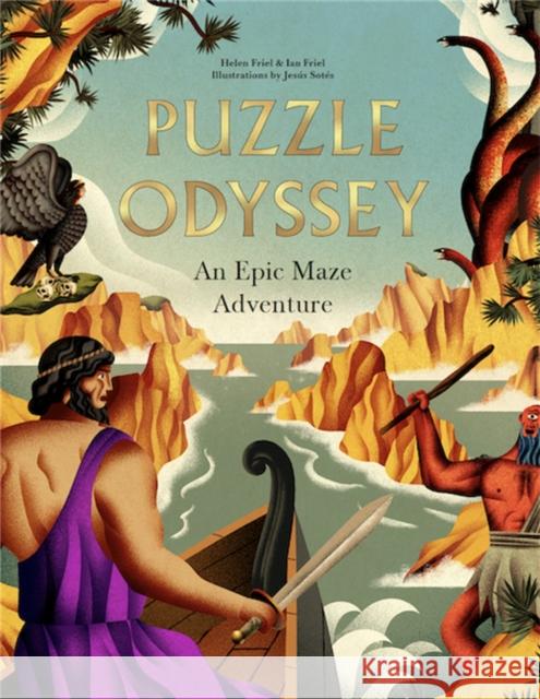 Puzzle Odyssey: An Epic Maze Adventure Ian Friel 9781913947293 Hachette Children's Group - książka