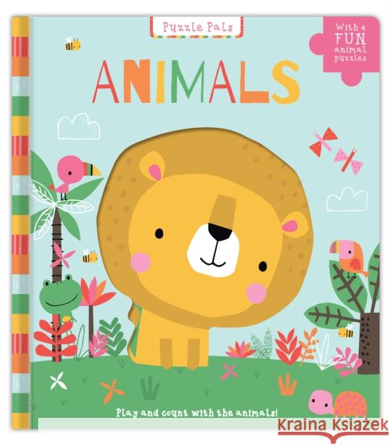 Puzzle Pals: Animals Rebecca Weerasekera 9781923359956 Five Mile Press - książka