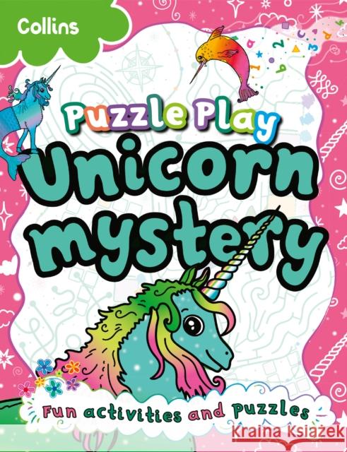 Puzzle Play Unicorn Mystery Collins Kids 9780008665937 HarperCollins Publishers - książka