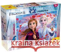 Puzzle Supermaxi 60 dwustronne Frozen 2  8008324072286 Lisciani - książka