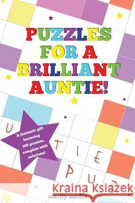Puzzles For A Brilliant Auntie! Media, Clarity 9781492811206 Createspace - książka