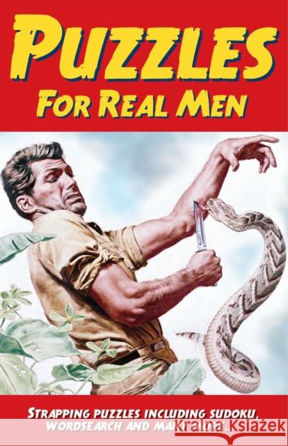 Puzzles for Real Men Eric Saunders 9781788280464  - książka