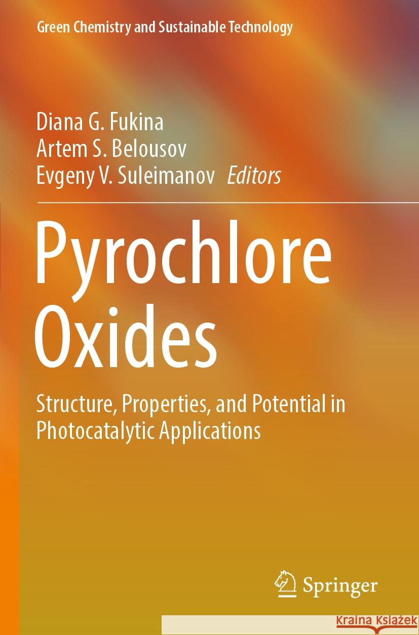 Pyrochlore Oxides  9783031467660 Springer Nature Switzerland - książka