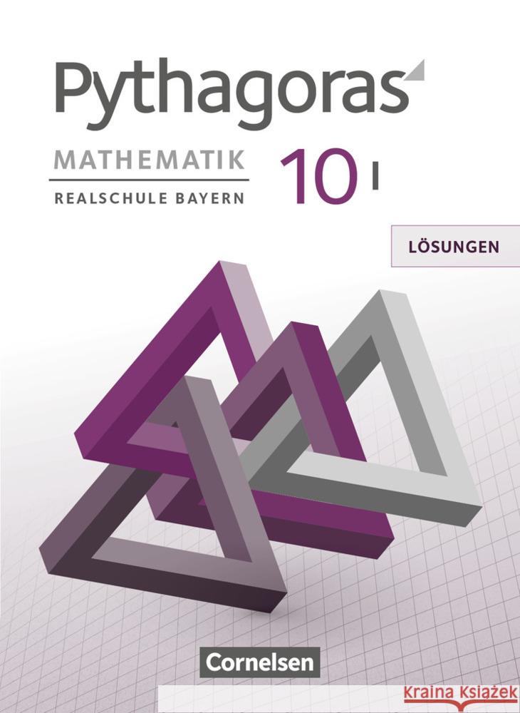 Pythagoras - Realschule Bayern - 10. Jahrgangsstufe (WPF I)  9783060411344 Cornelsen Verlag - książka